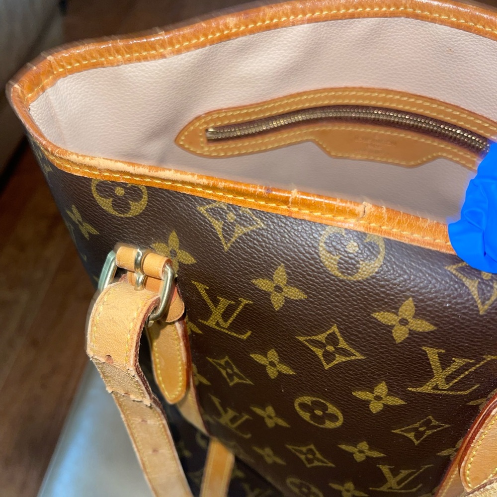 LV Brown Vintage Monogram Bucket Bag - Picture 12 of 16